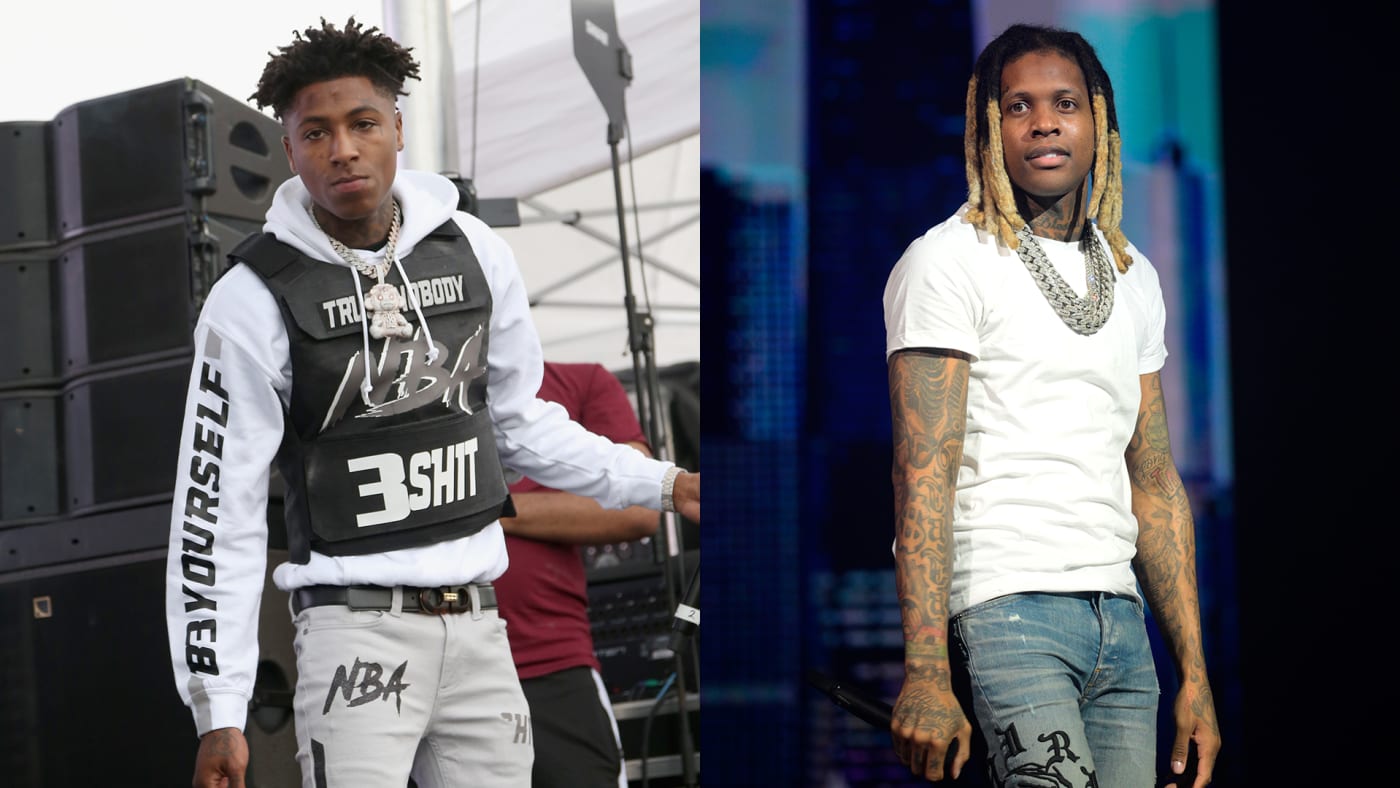 Rappers YoungBoy Never Broke Again and Lil Durk