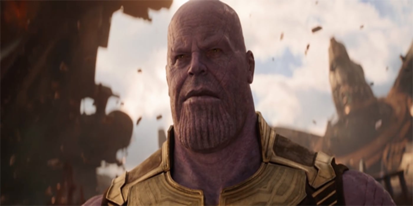 Thanos from 'Avengers: Infinity War'