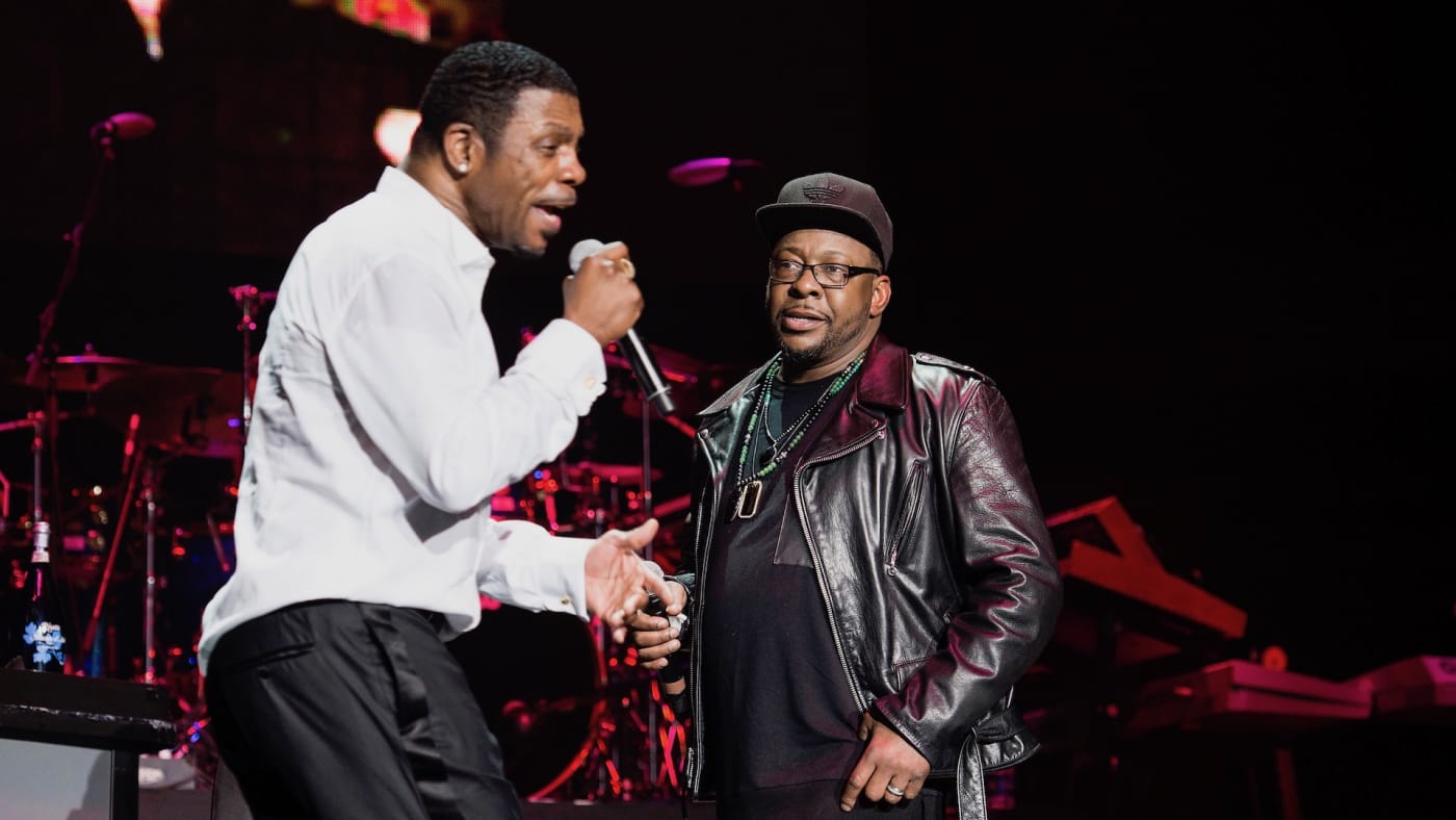 Bobby Brown and Keith Sweat