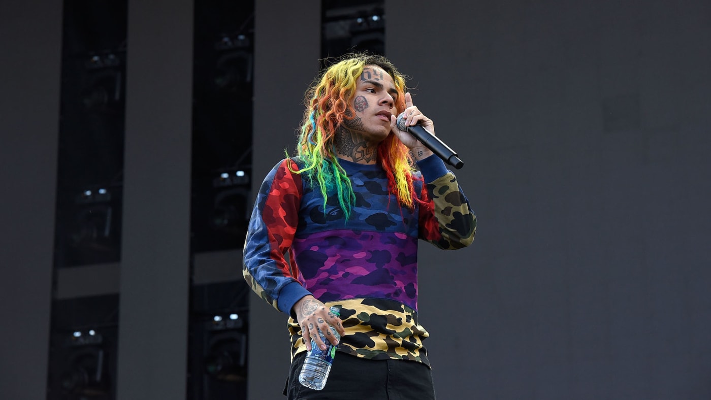 6IX9INE performs at Made in America Music Festival