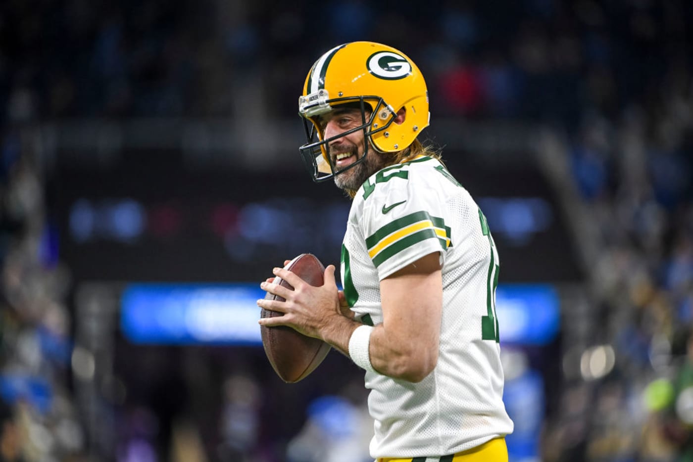 Aaron Rodgers Lions Packers 2022