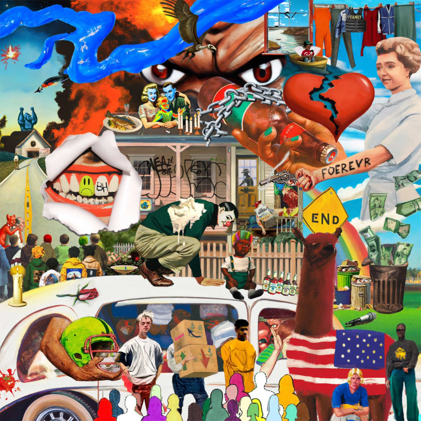 The cover art for Brockhampton's 'The Family' album