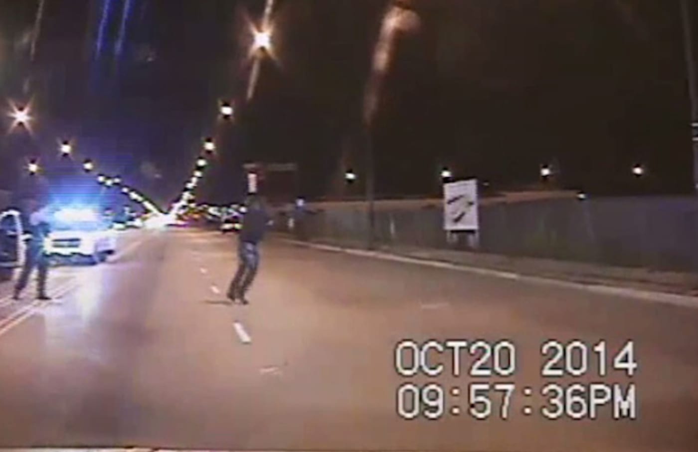 Chicago Police officer Jason Van Dyke shooting is shown shooting Laquan McDonald