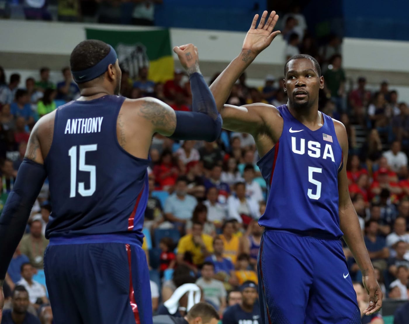 Carmelo Anthony Kevin Durant 2016 Olympics
