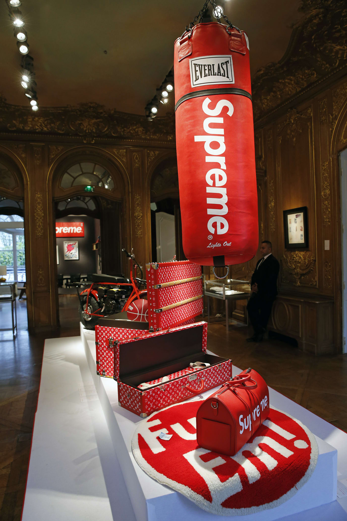 Supreme at the Artcurial Auction House in Paris, France