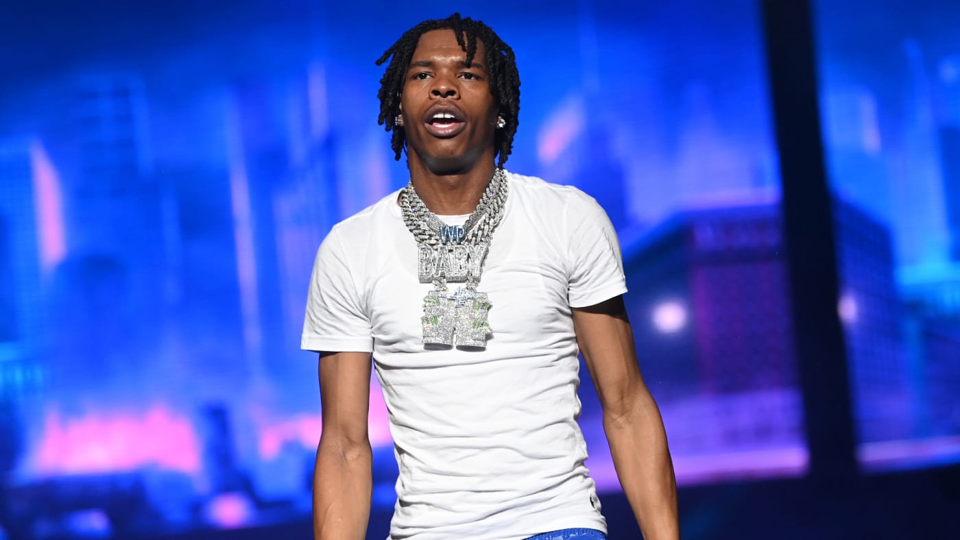 Lil Baby performs onstage during Hot 107.9 Birthday Bash 25.