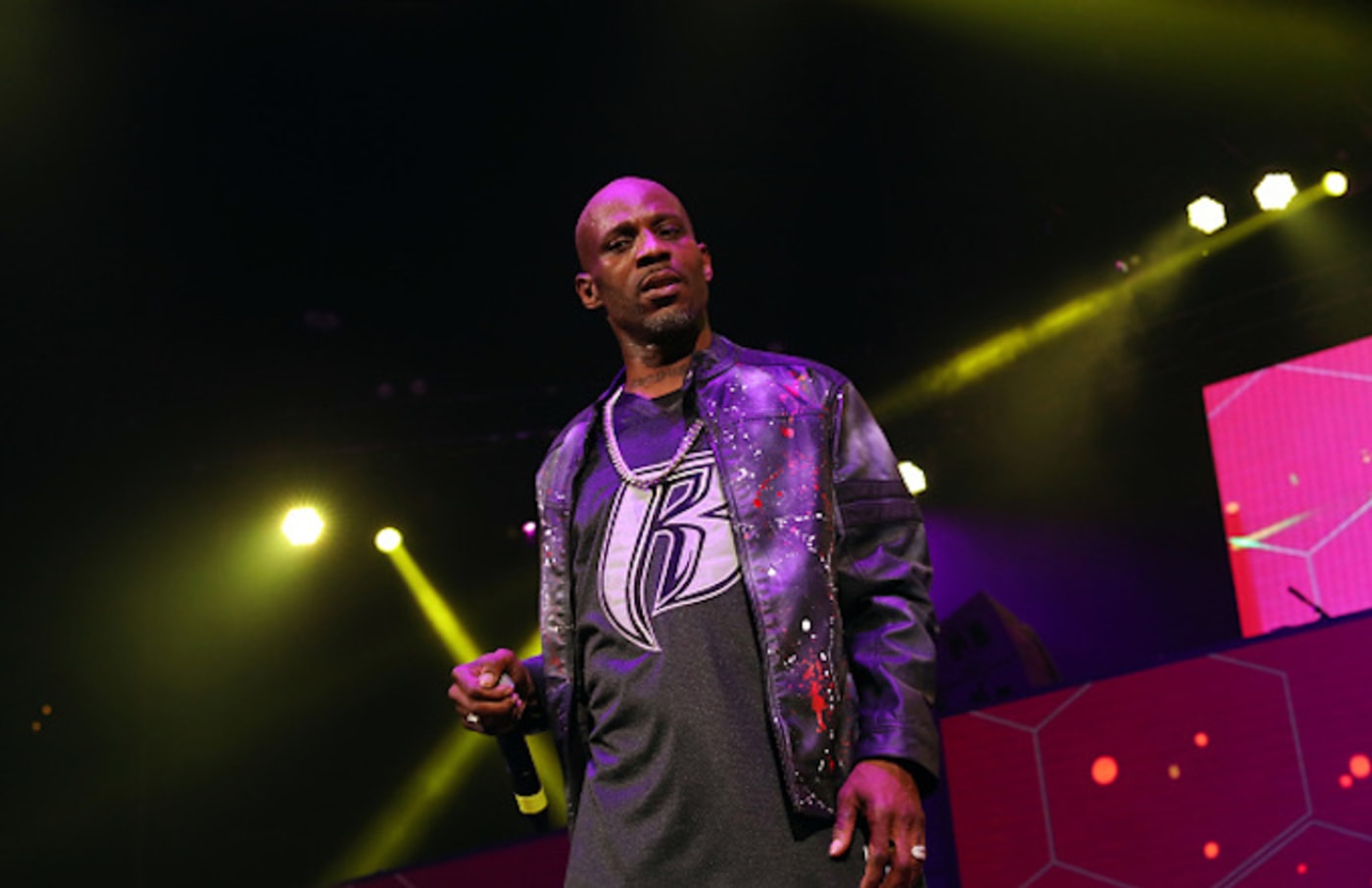 DMX performs during the Ruff Ryders Reunion Concert