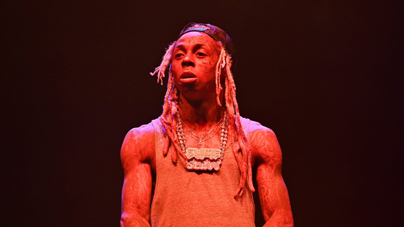 Lil Wayne performs onstage during day 2 of 2021 ONE Musicfest at Centennial Olympic Park