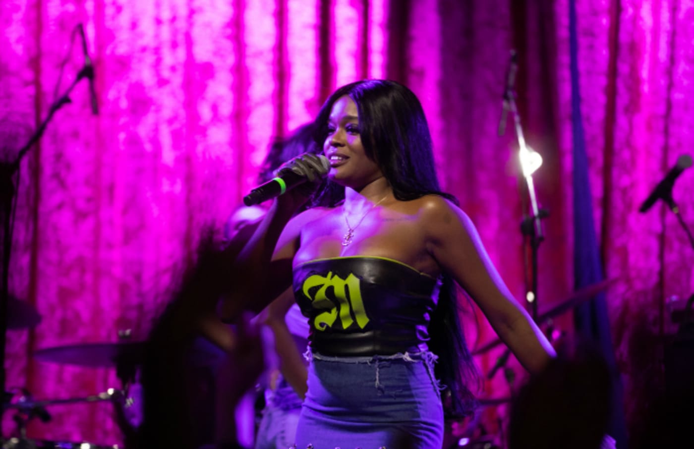 Azealia Banks performs at The Academy