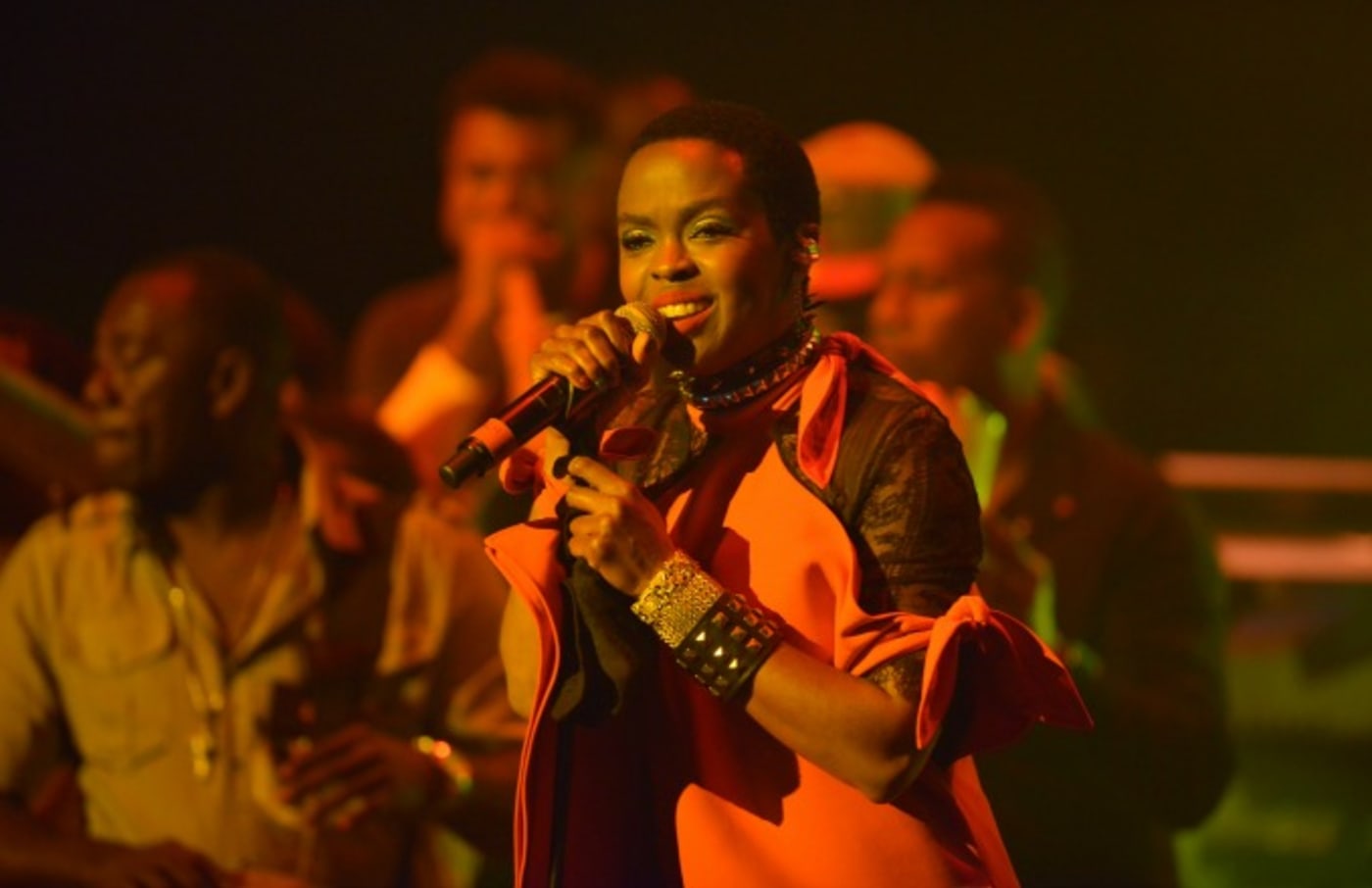 Lauryn Hill performs during a recent concert in Miami.