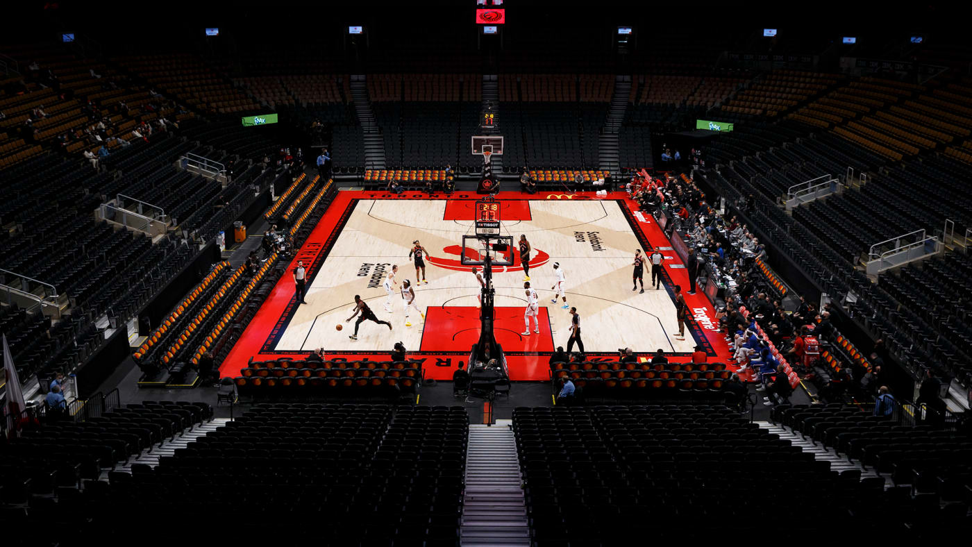 Toronto Raptors home game against the Los Angelos Clippers in the Scotiabank Arena, Dec 31, 2021.