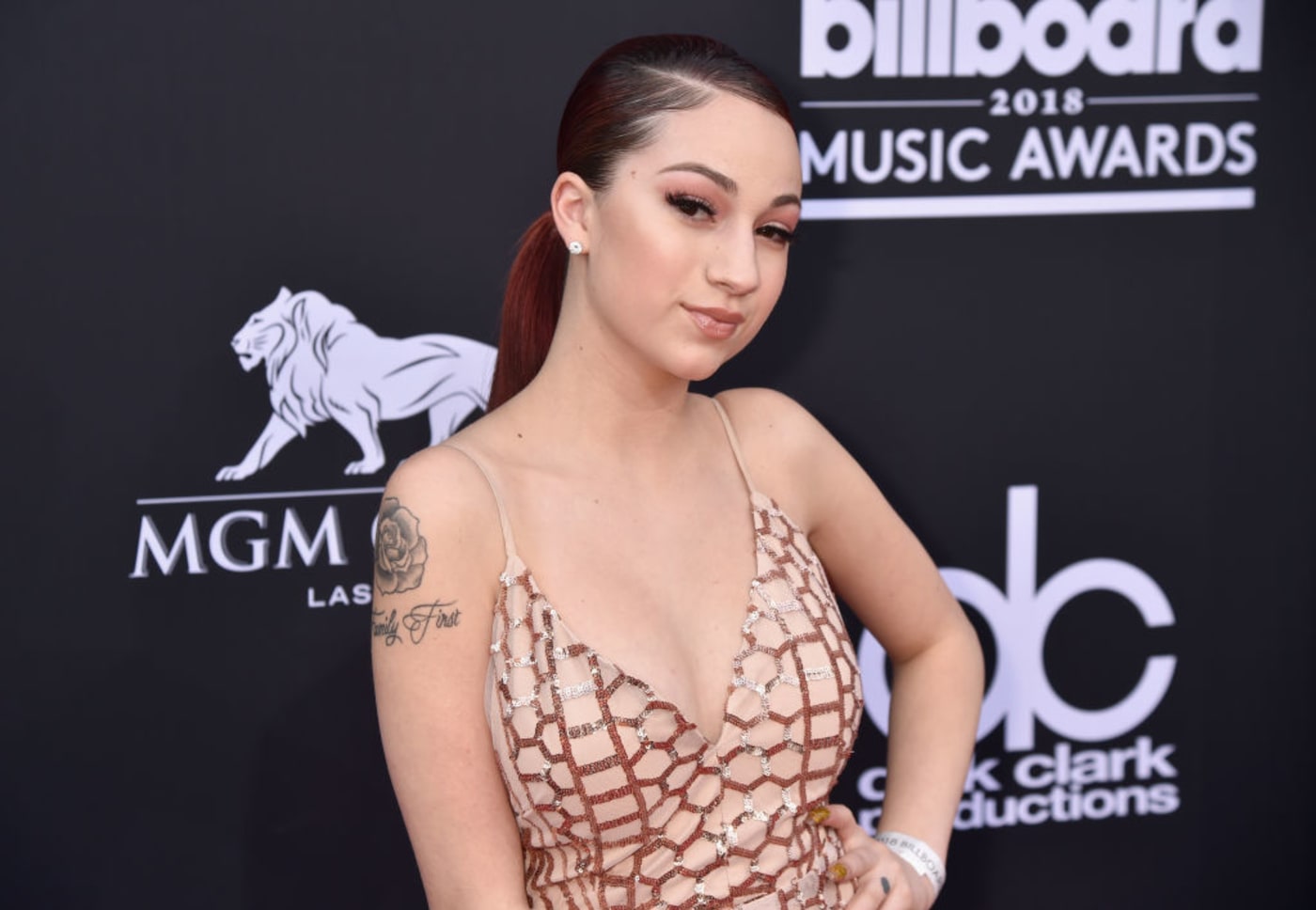 Bhad Bhabie on the red carpet