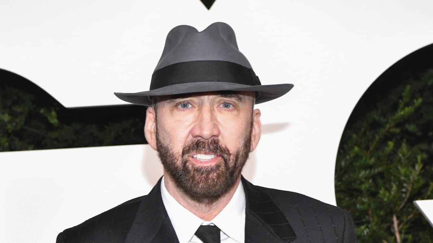 Nicolas Cage attends the GQ Men of the Year Celebration