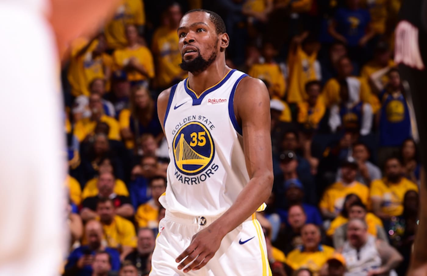 Kevin Durant Suffers Mind Strain On Right Calf In Game 5 Non Contact Injury Complex Kevin durant #35 of the golden state warriors reacts after sustaining. kevin durant suffers mind strain on