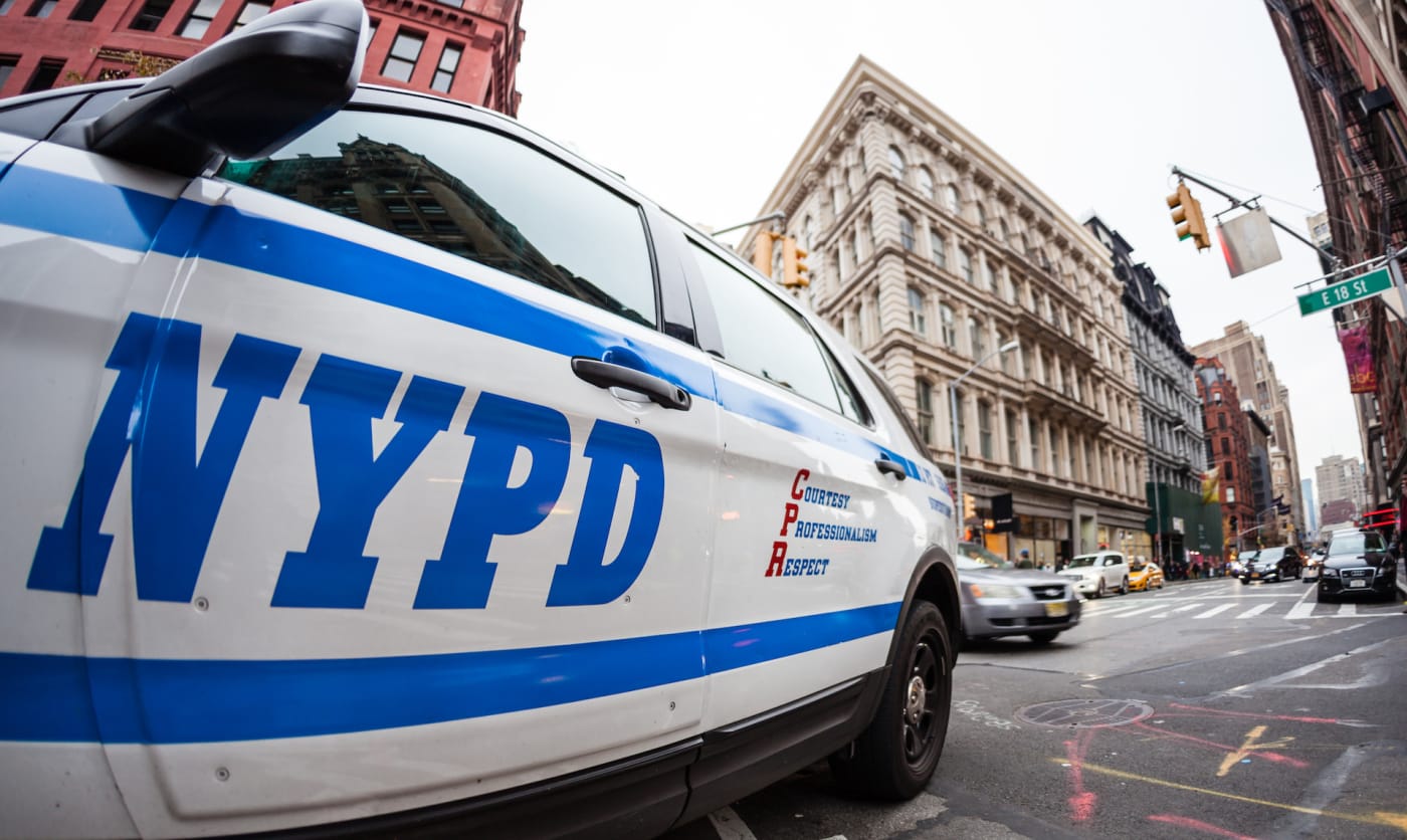 Two NYPD officers caught having sex in precinct parking lot