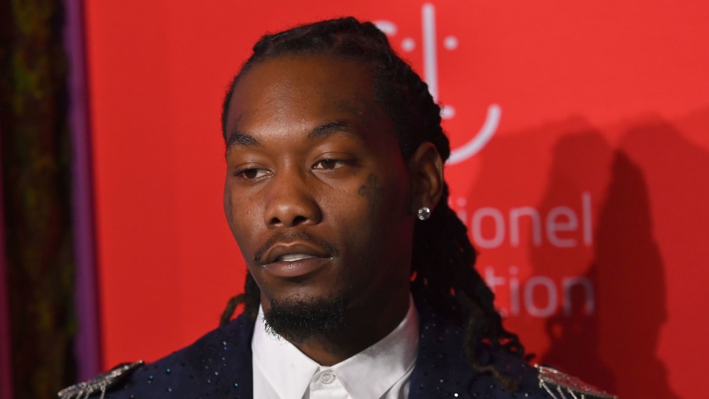 Offset arrives for Rihanna's 5th Annual Diamond Ball Benefitting The Clara Lionel Foundation.