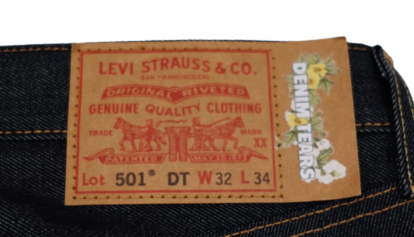 levis denim tears