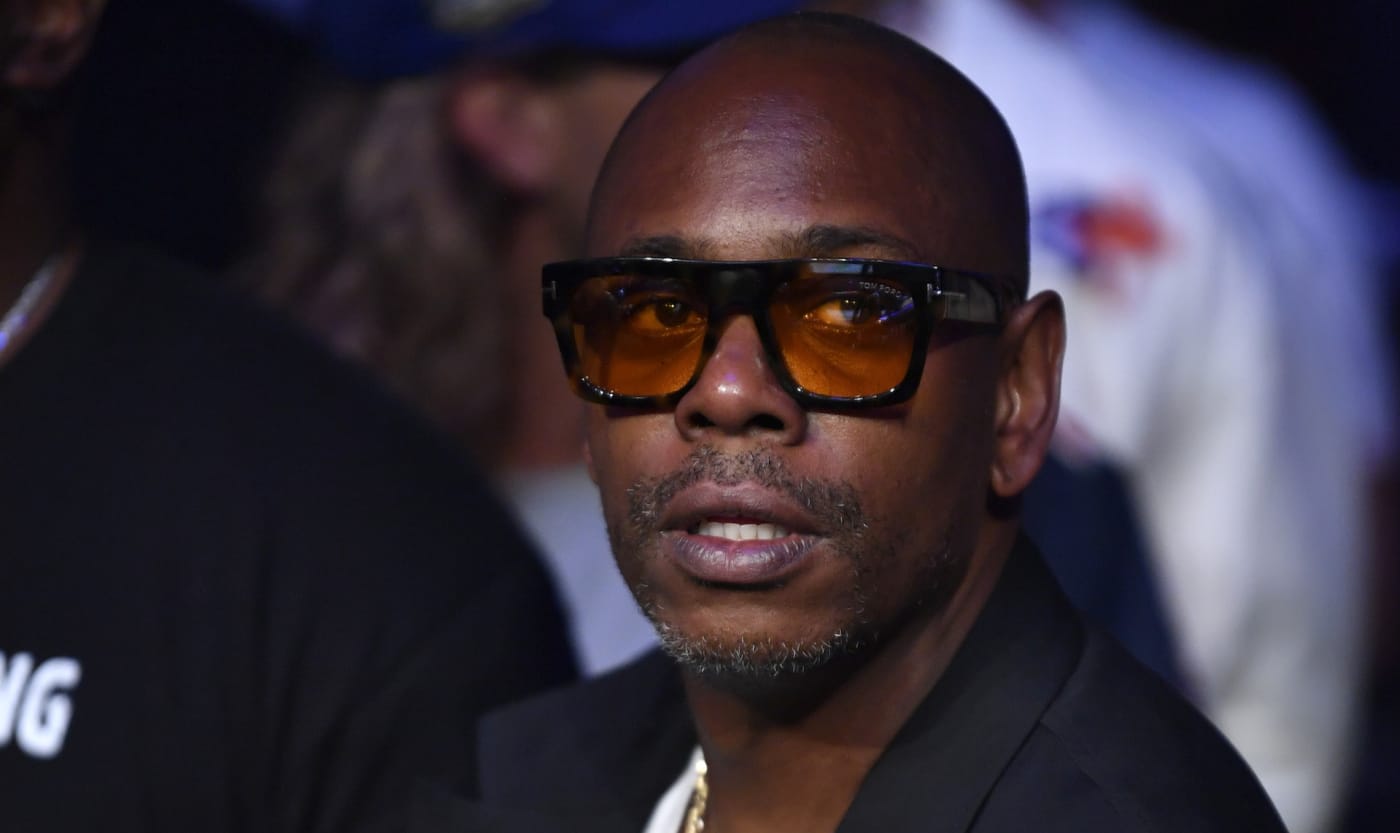 image of Dave Chappelle with glasses