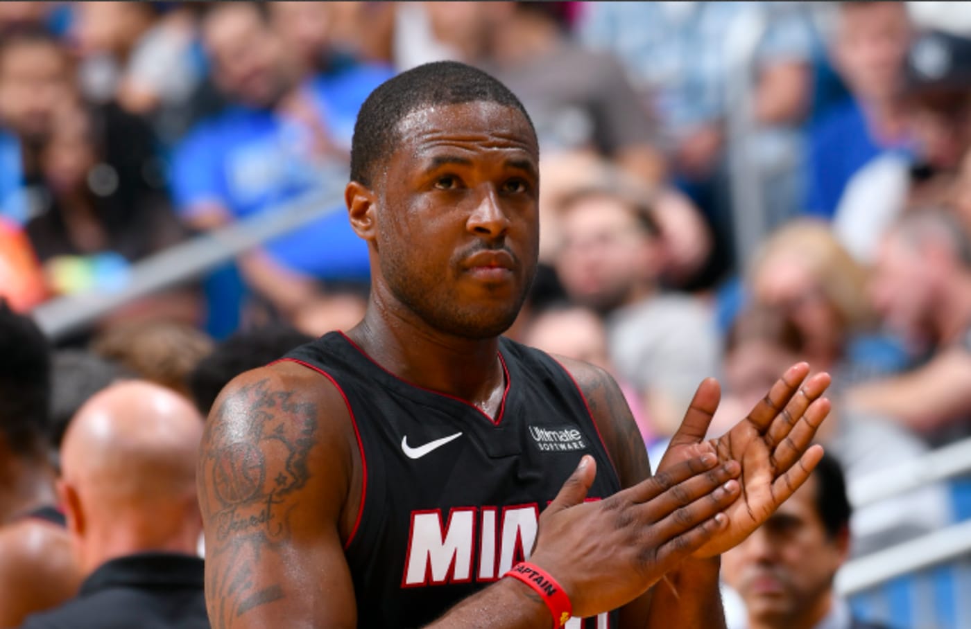 Dion Waiters #11 of the Miami Heat