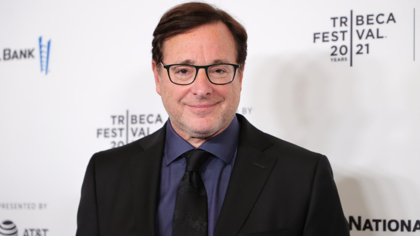 Comedian Bob Saget is pictured at a Tribeca event