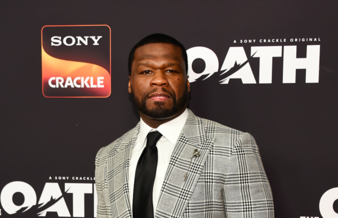 Curtis "50 Cent" Jackson arrives at "The Oath" Season 2 exclusive screening