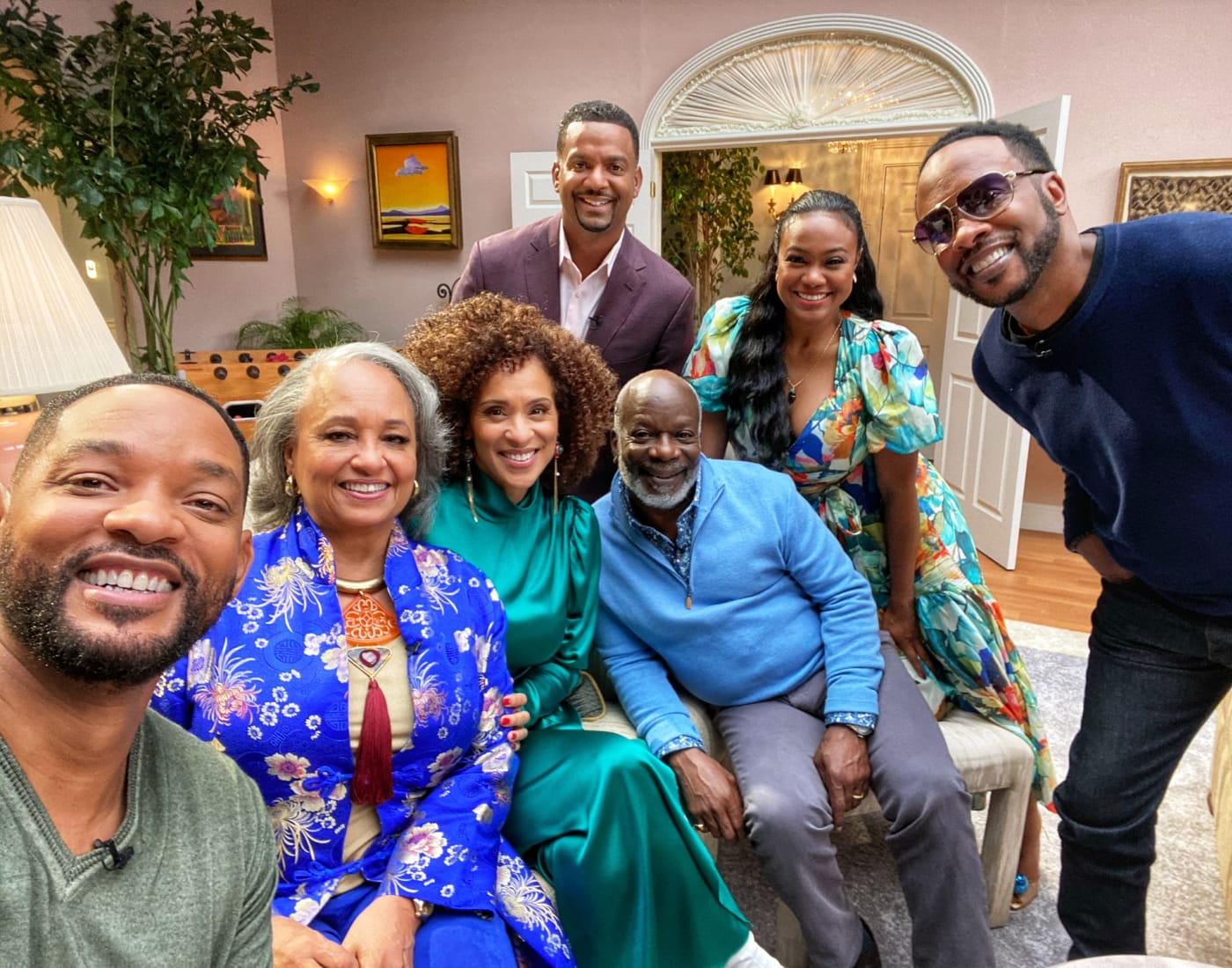 The cast of 'The Fresh Prince of Bel Air'