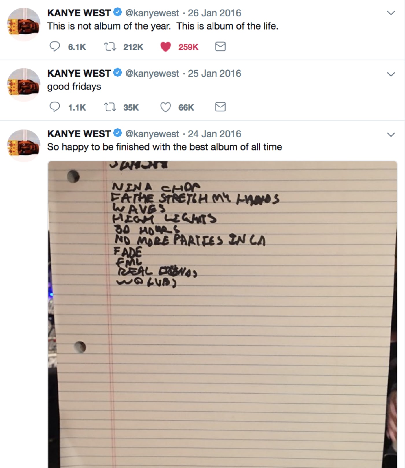We Saved Some Classic Kanye West Tweets Before He Just Deleted Them Forever  | Complex