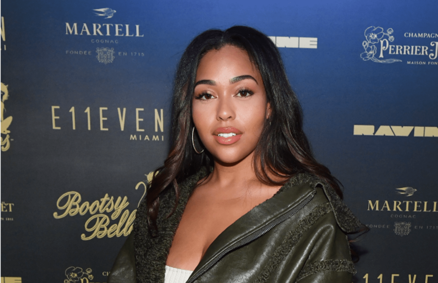 Jordyn woods attends French Montana Performance