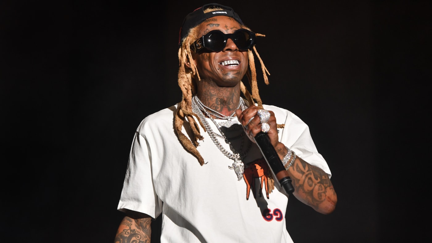 Lil Wayne performing at WeezyAna Fest