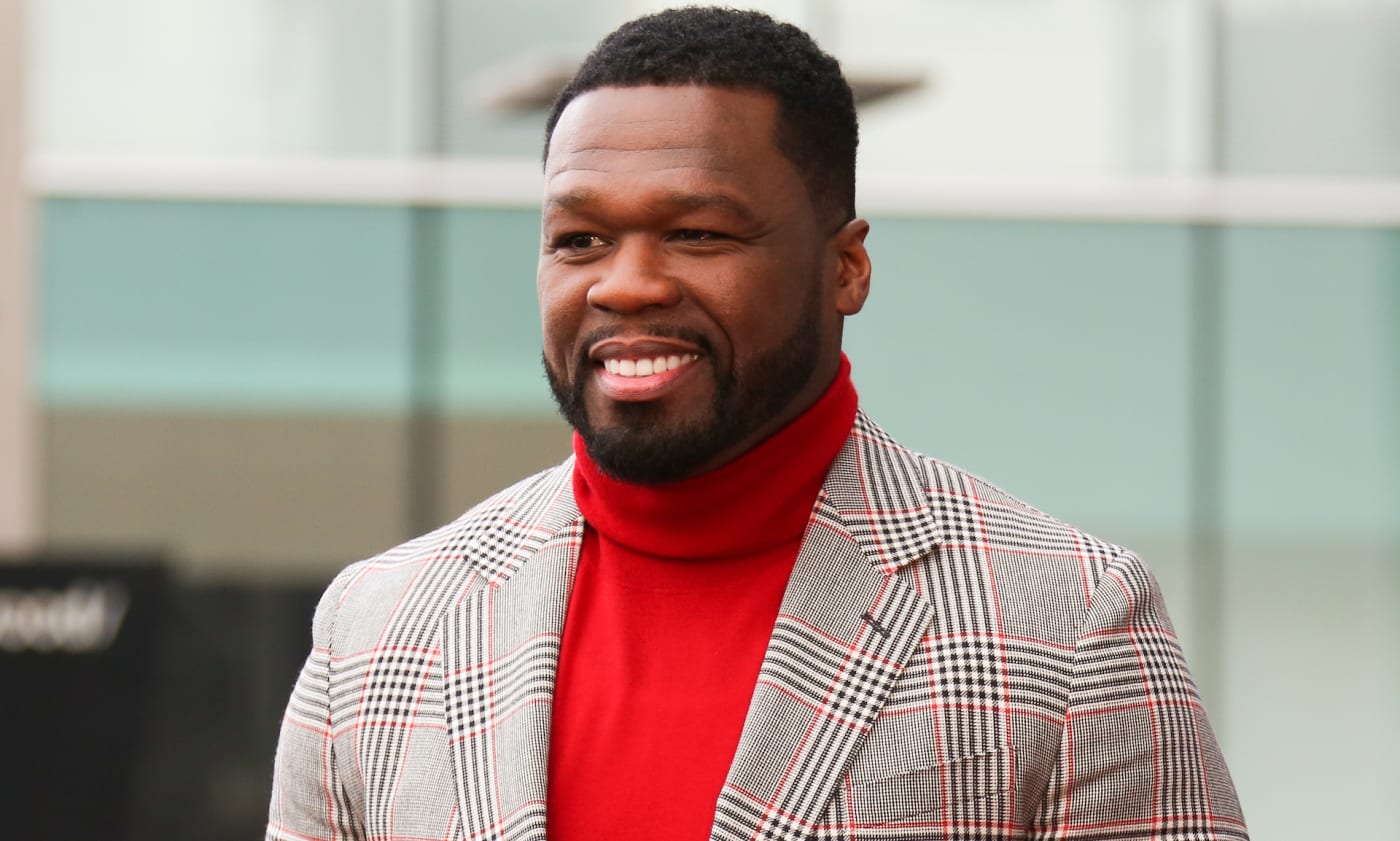 50 Cent attends ceremony honoring him with star on Hollywood Walk of Fame