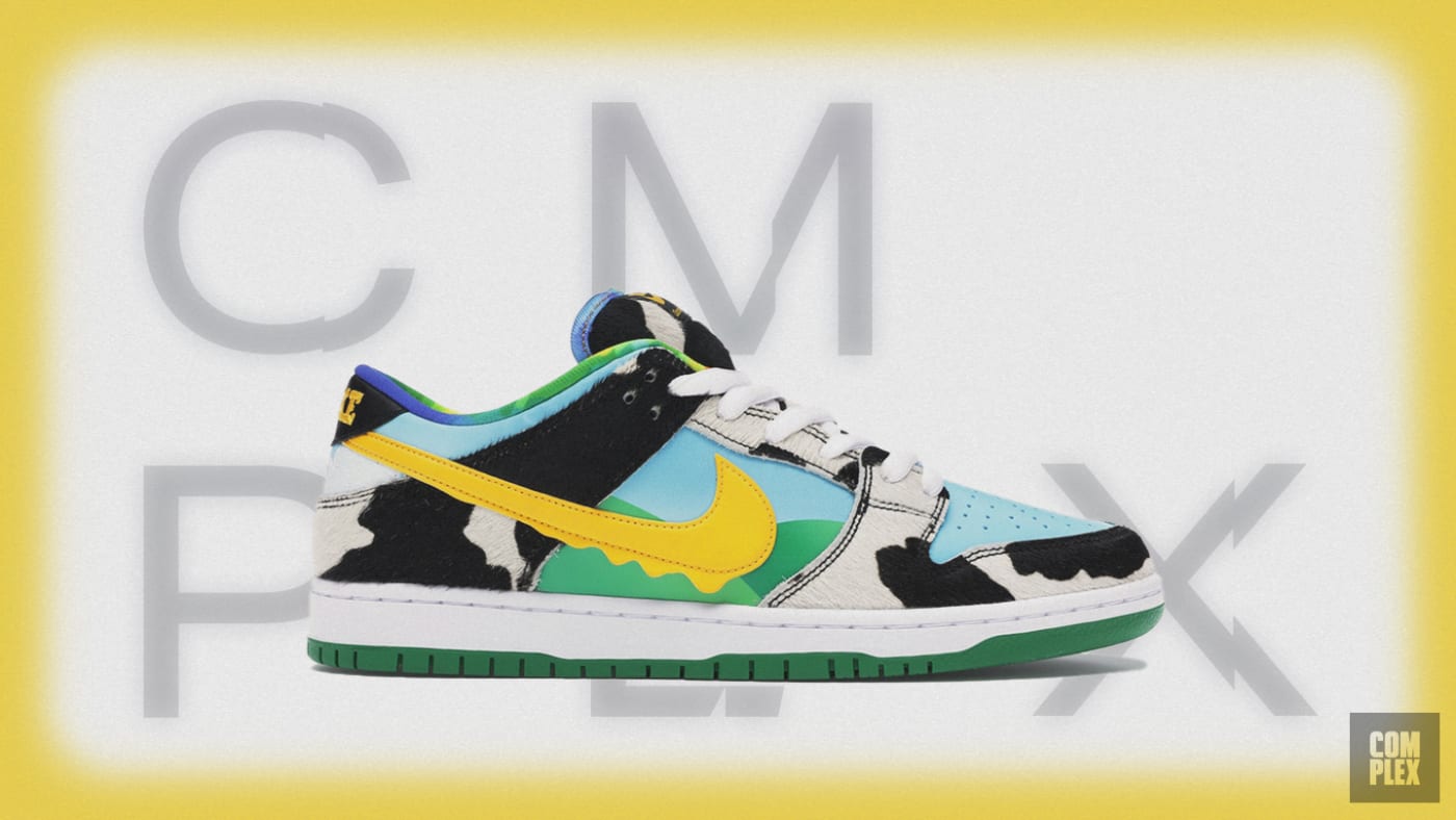 yellow expensive shoes
