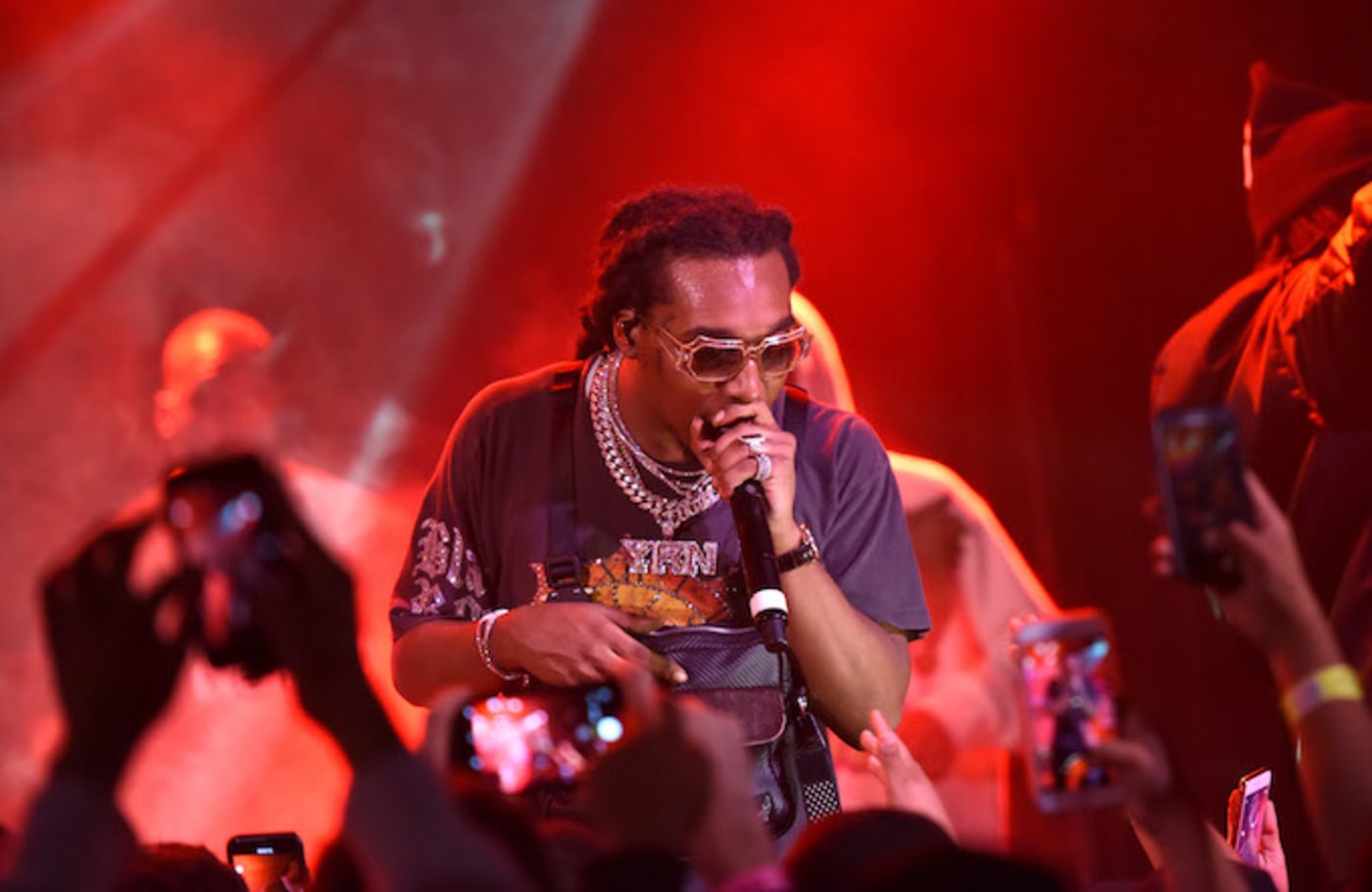 Takeoff performing in LA