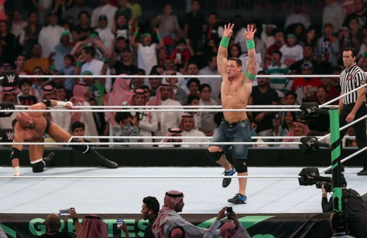 John Cena in Saudi Arabia