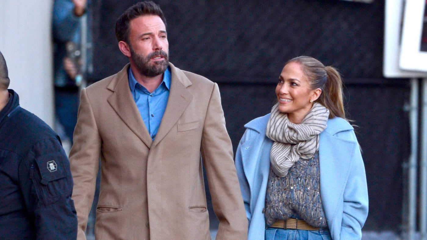 Ben Affleck and Jennifer Lopez are seen in Los Angeles