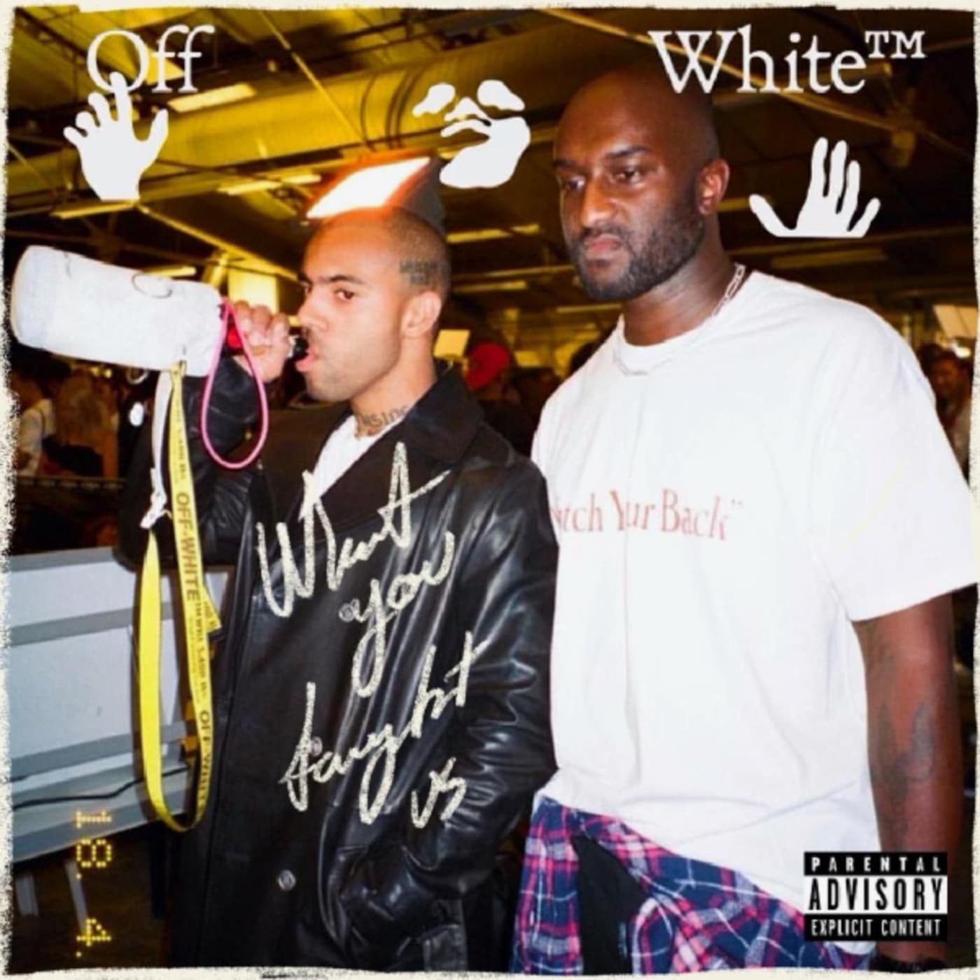 The cover art for Vic Mensa's new tribute song is shown.