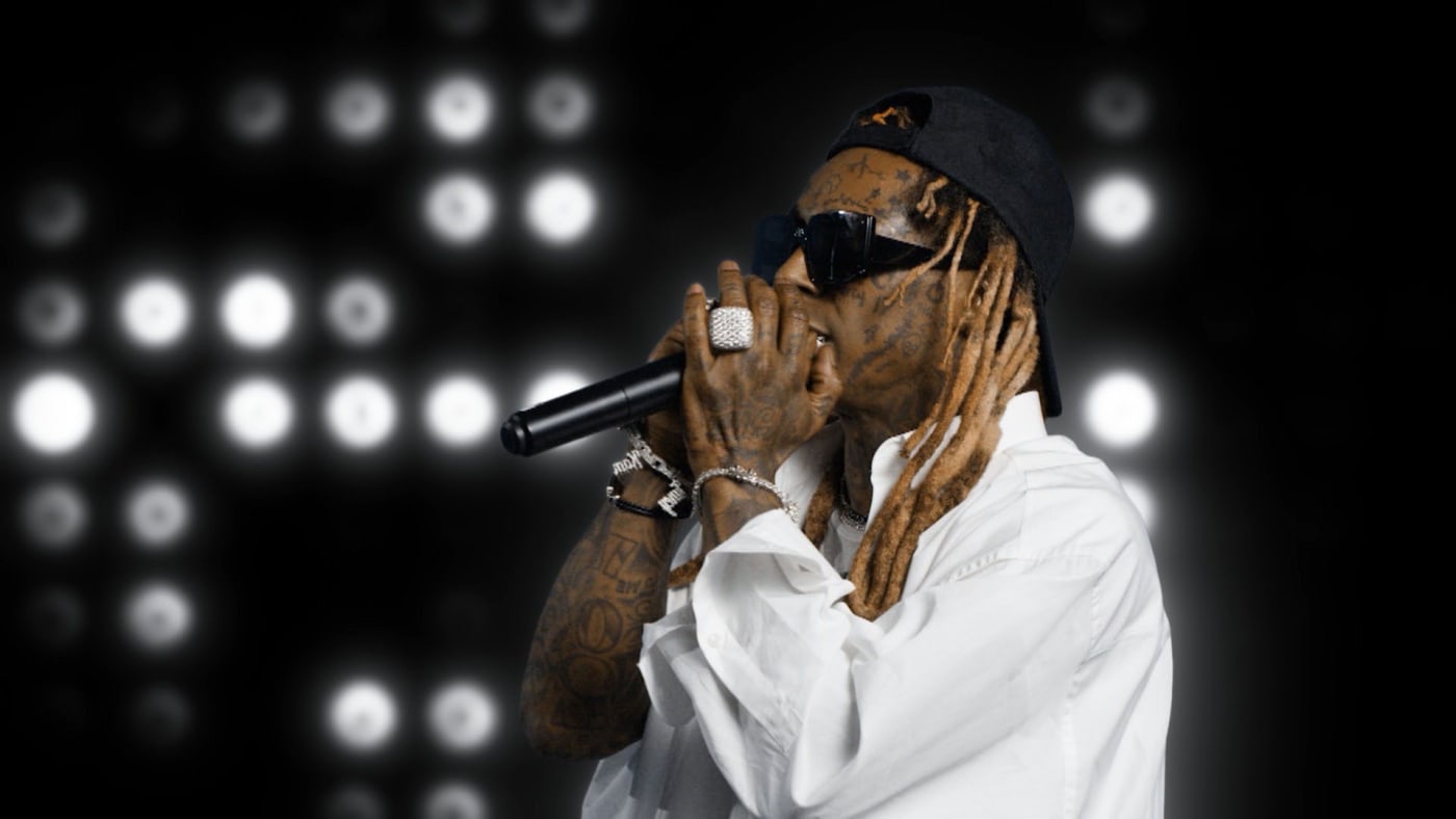 Lil Wayne performs during the 2020 BET Awards