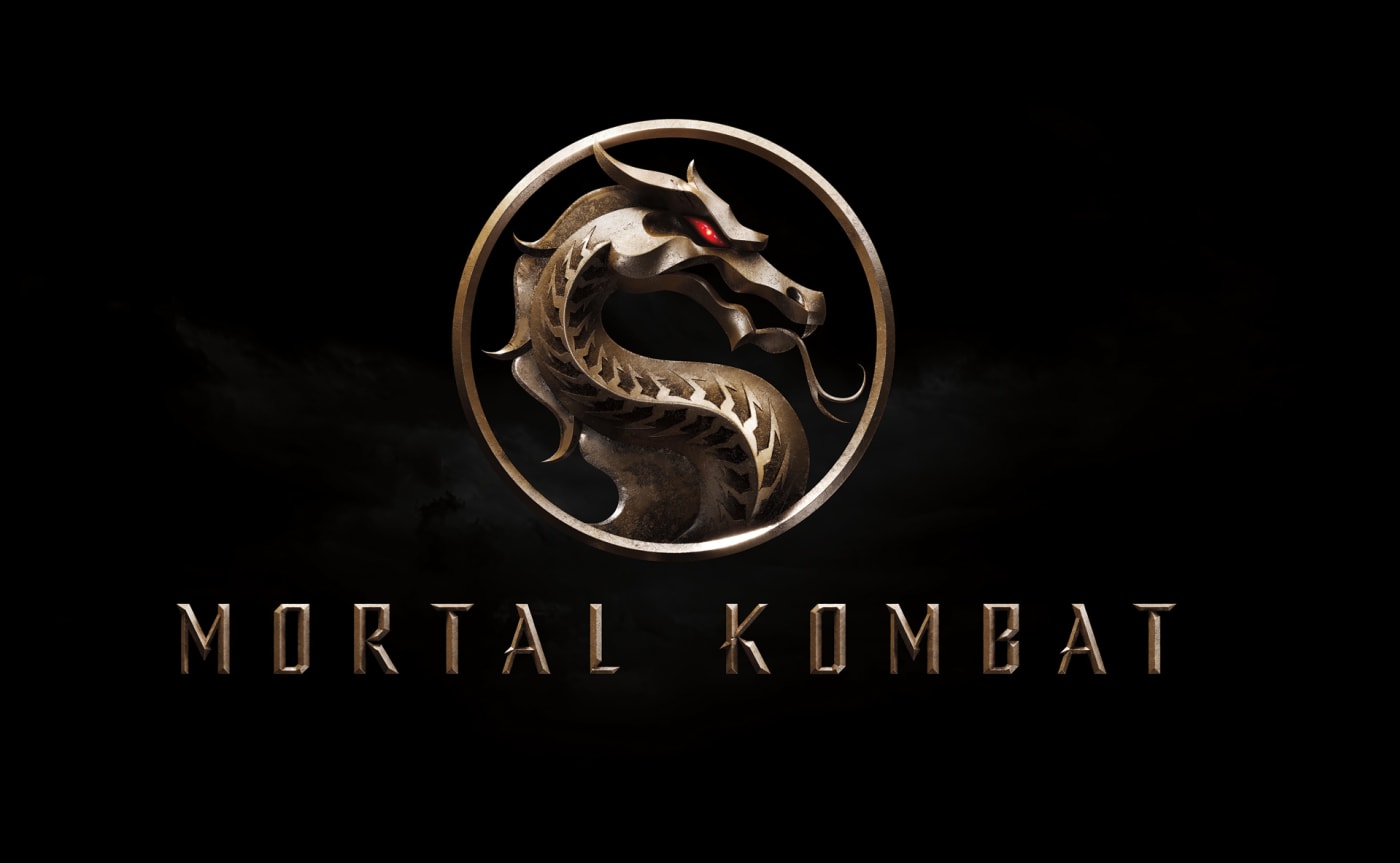Mortal Kombat logo from video game