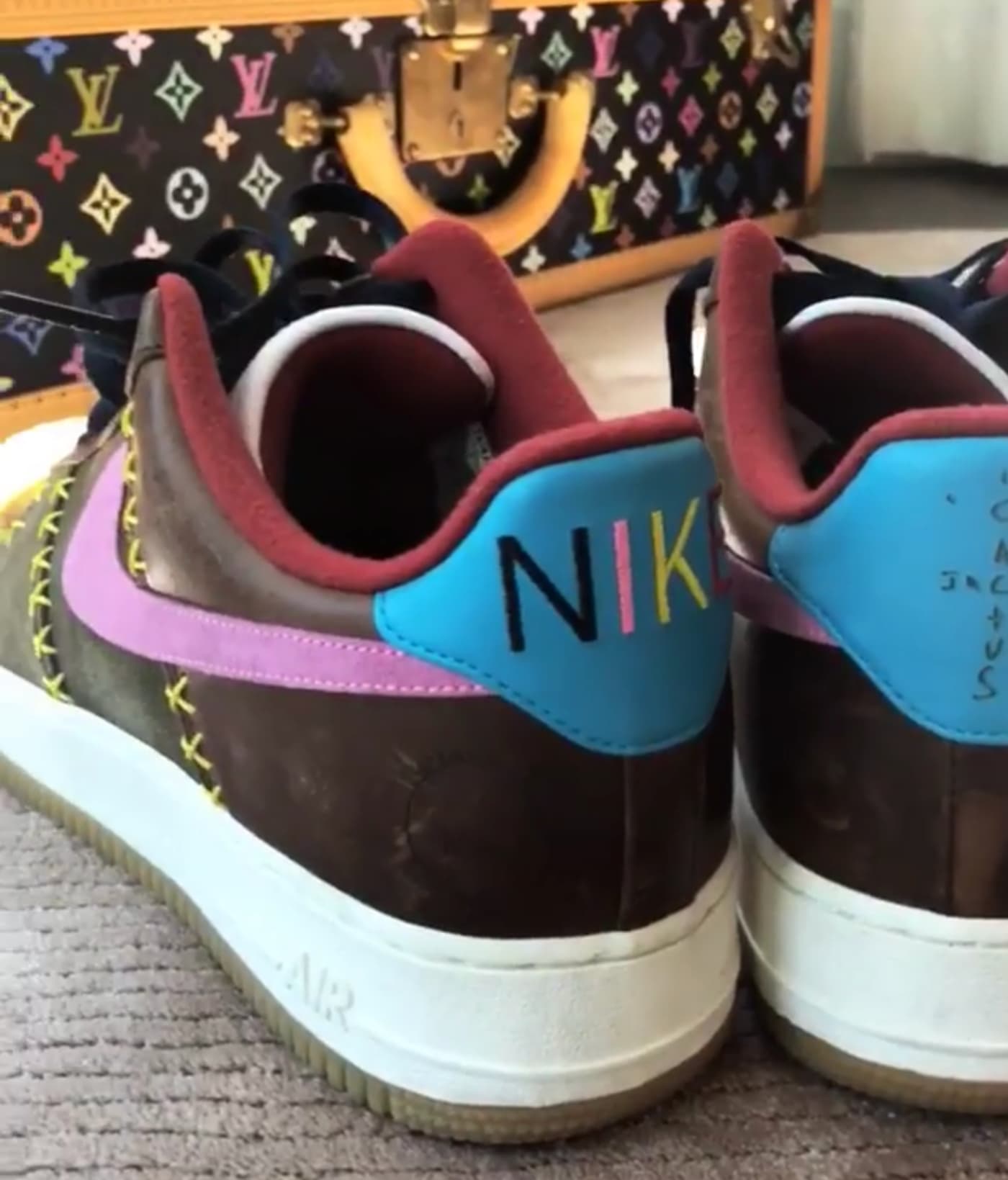 Travis scott unreleased af1