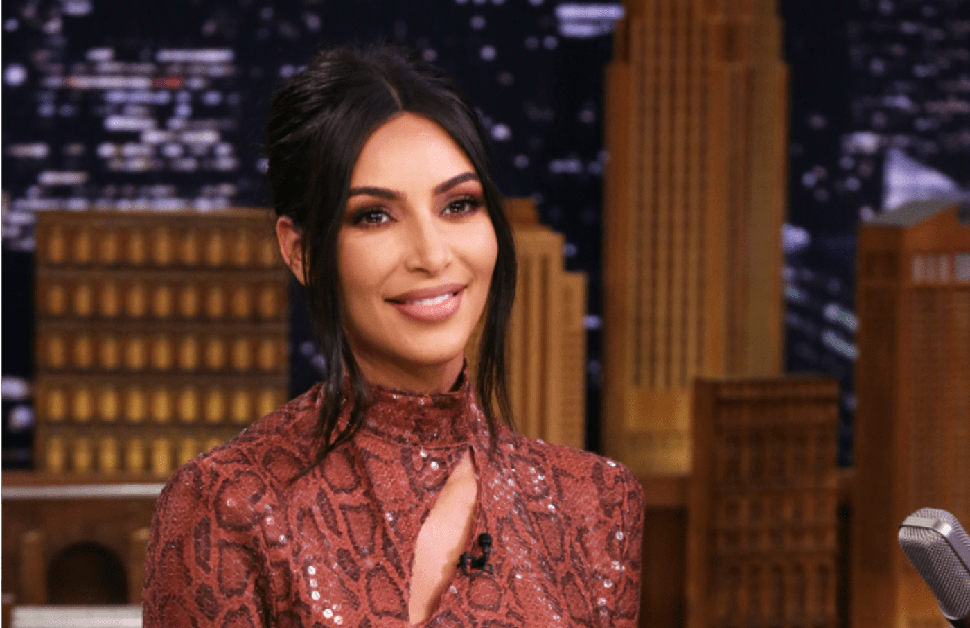 Entrepreneur Kim Kardashian West during an interview