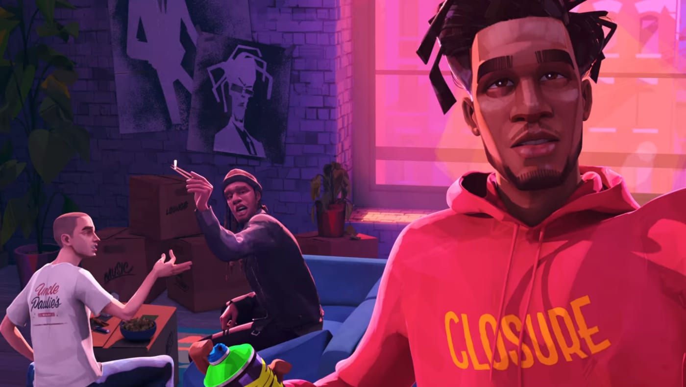 Kid Cudi's new animated film, Entergalactic.