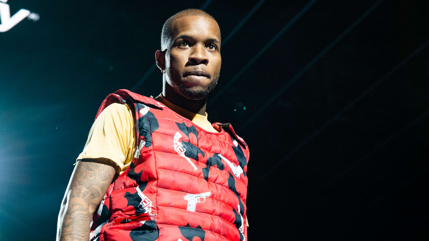 Tory Lanez performs on stage during Spotify Presents: Who We Be Live.