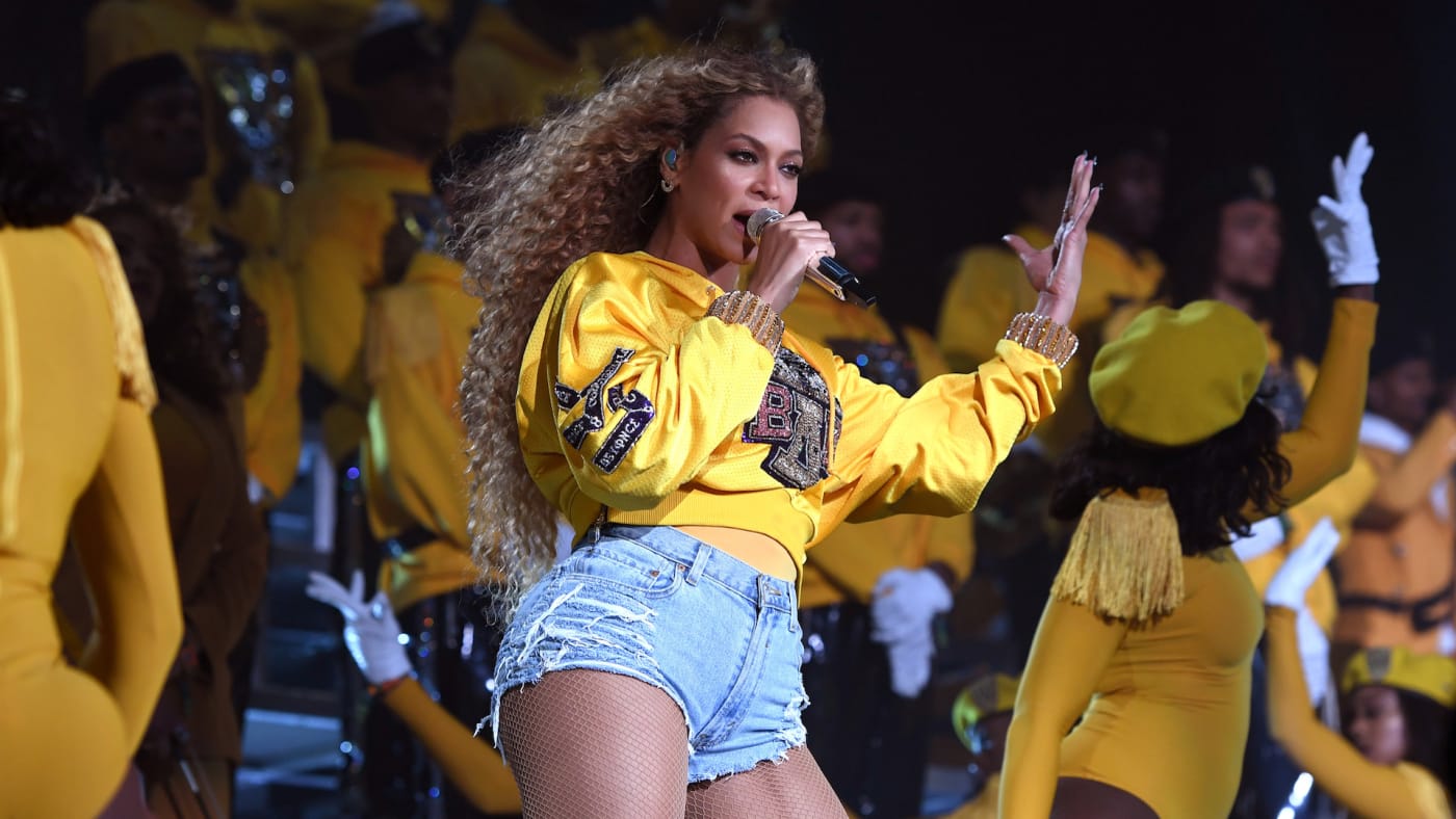 Beyonce Knowles performs onstage during 2018 Coachella Valley Music And Arts Festival Weekend 1