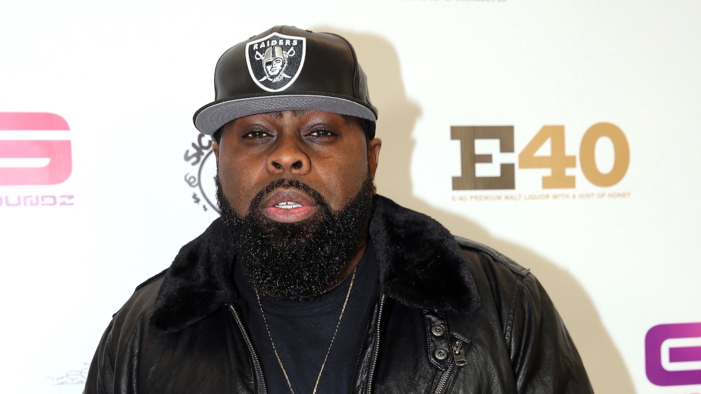 Rapper Crooked I arrives at "40 On Fairfax" listening party