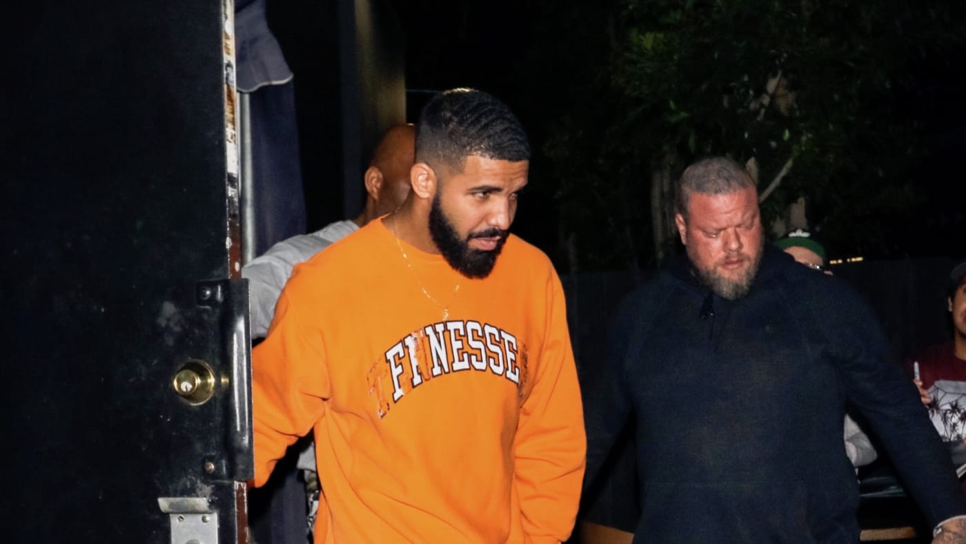 Drake is seen on July 17, 2018 in Los Angeles, California.