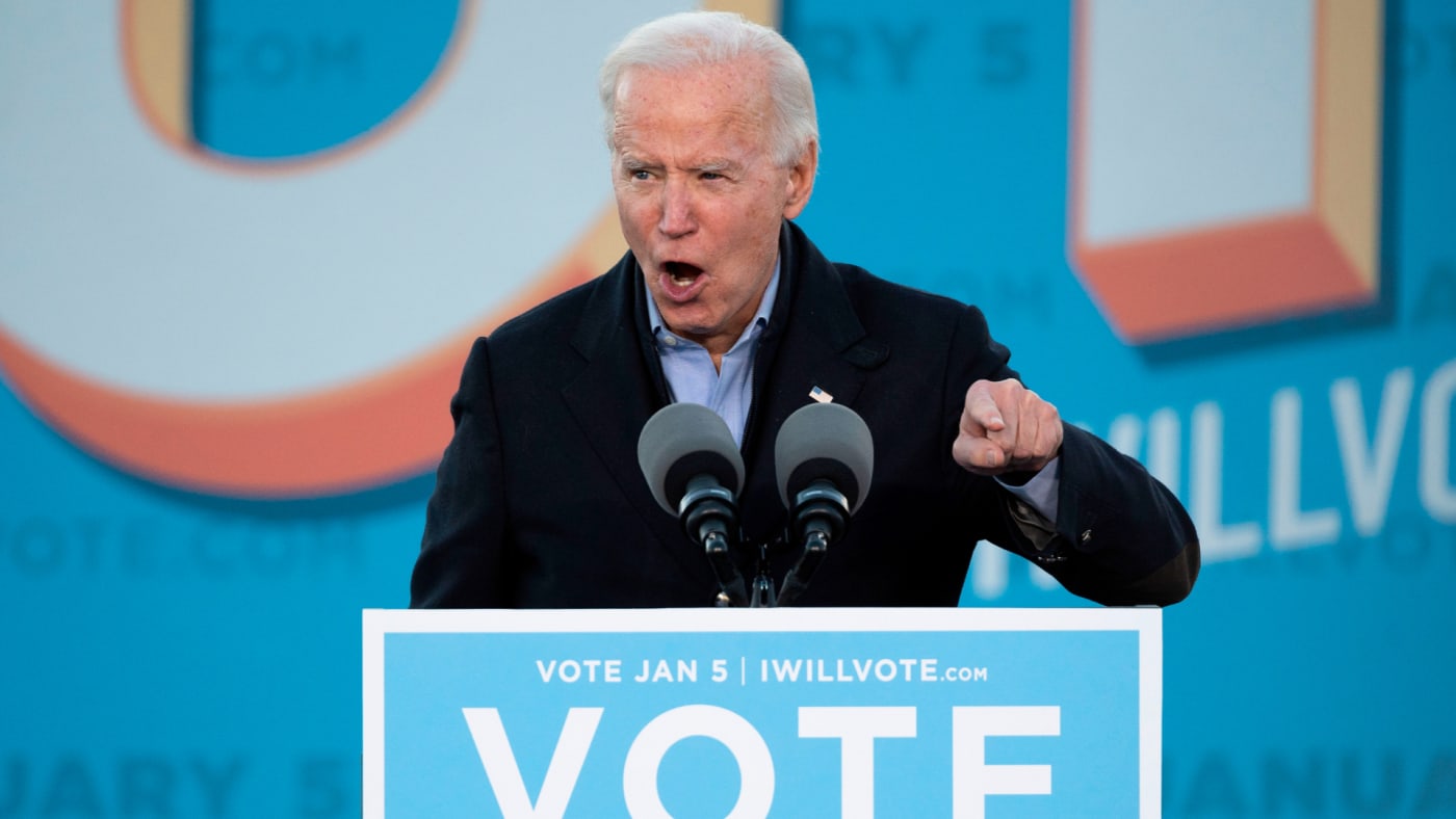 Biden Slams Trump for ‘Whining and Complaining’ During Georgia Runoff ...