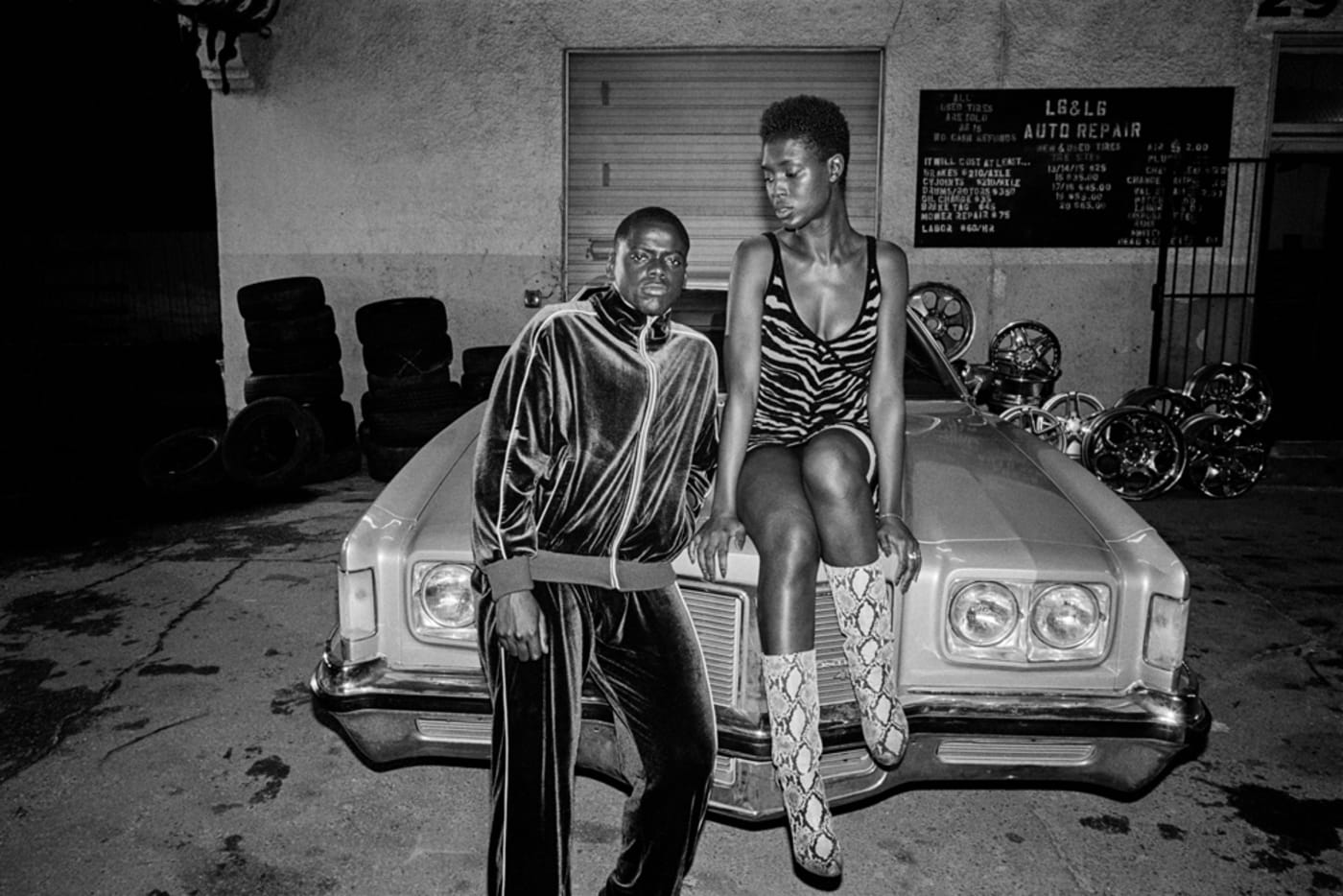 Daniel Kaluuya and Jodie Turner Smith in 'Queen & Slim'