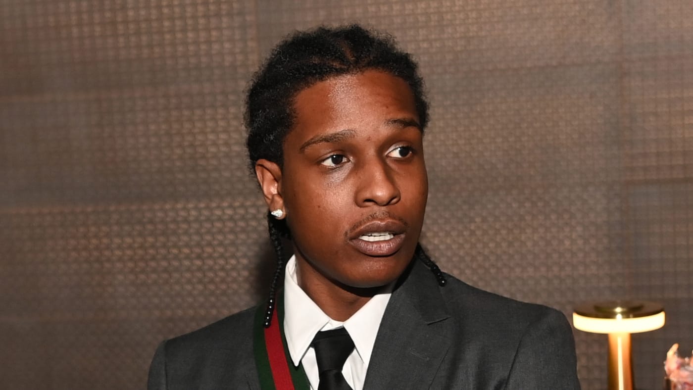 ASAP Rocky attends the launch of Mercer + Prince Blended Canadian Whisky