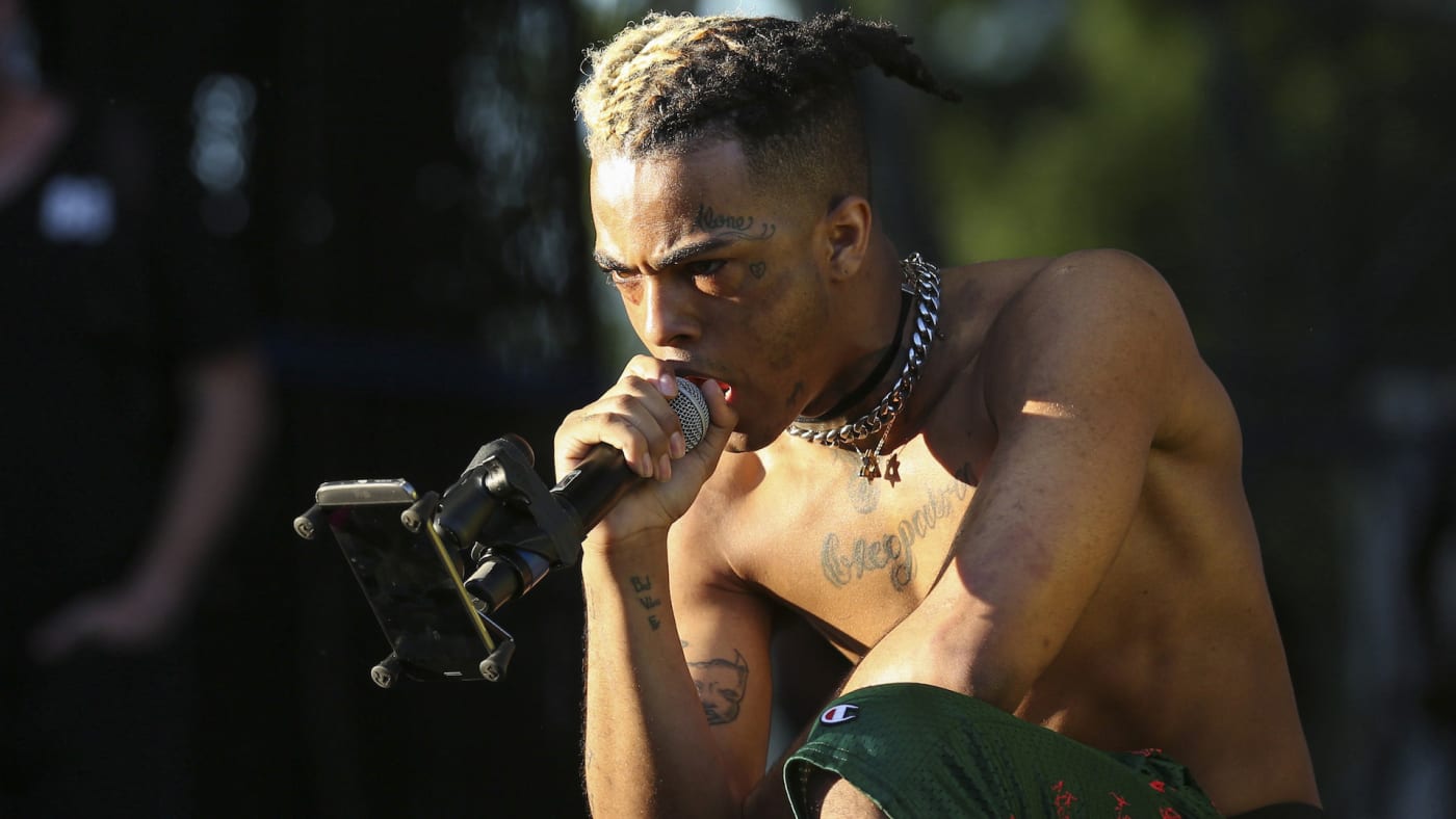 XXXTentacion performs during the Rolling Loud Festival in downtown Miami
