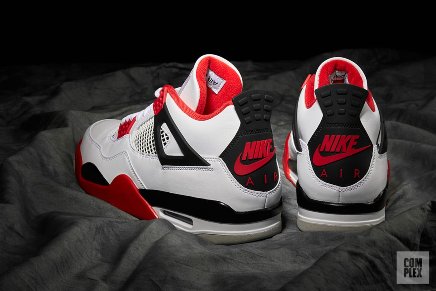 fire red 4s jordan