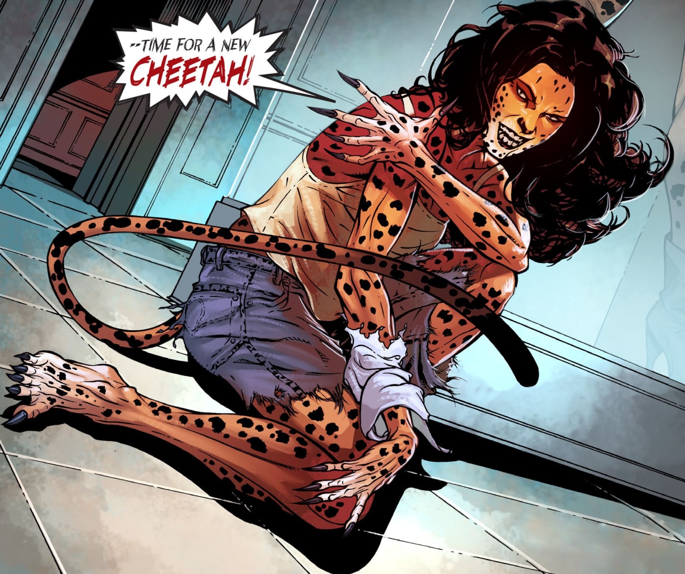 wonder woman cheetah pop